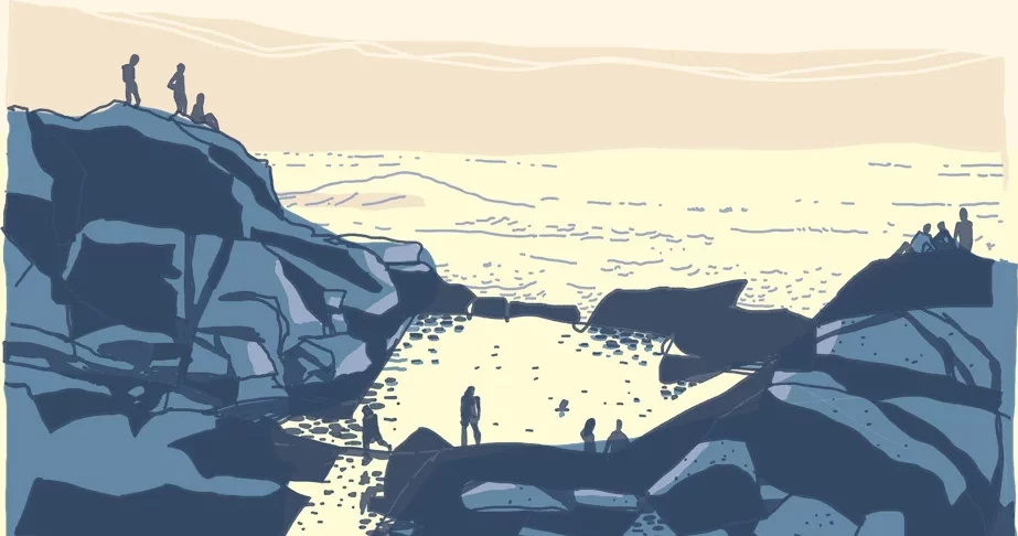 Before Sunrise, Saunders’ Rock, 2025 - Studio Beckurts